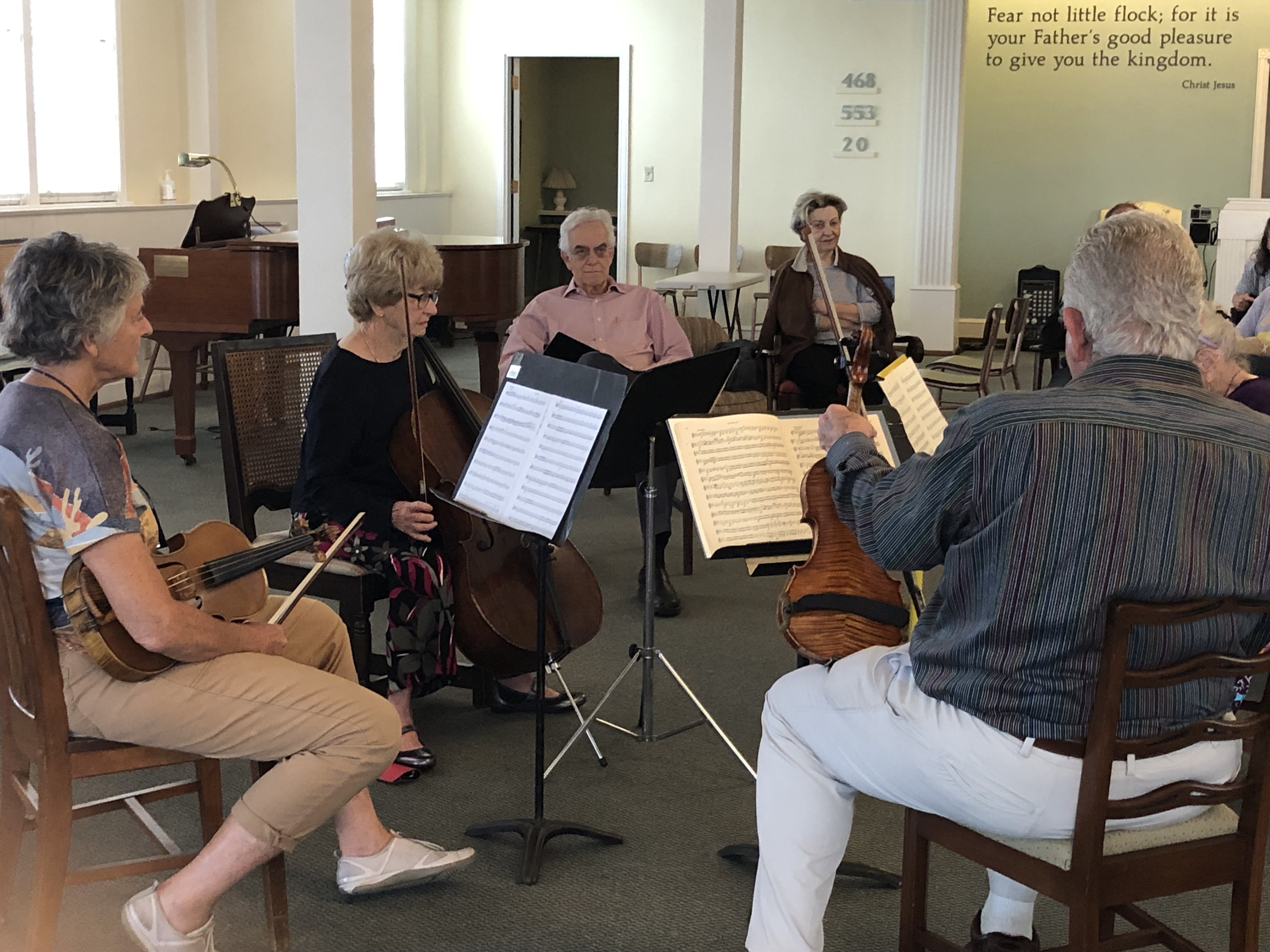 Chamber Music Coaching session Chamber Music Coaching session